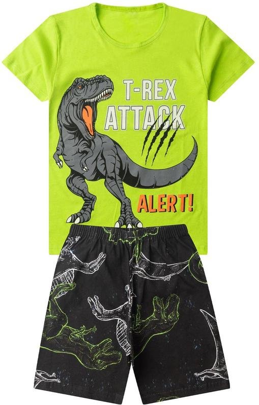 Imagem principal Pijama Infantil Menino Brilha no Escuro Verde Select Select