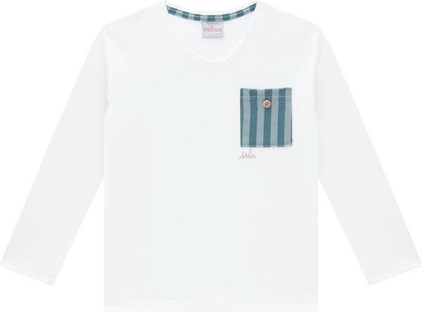 Imagem principal Pijama Infantil Menino Estampa Branco Milon Milon