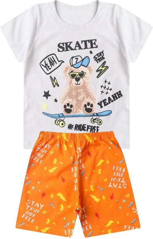 Imagem principal Pijama Masculino Brilha no Escuro Branco Select Select