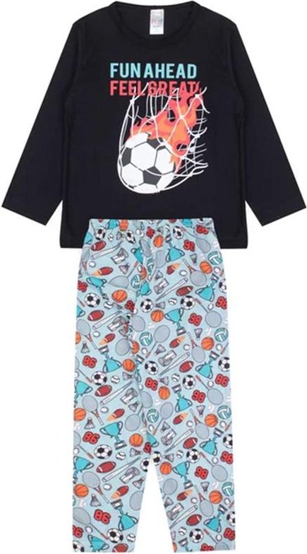 Imagem principal Pijama Infantil Inverno Fun Ahead Preto Atelie Da Crianca Atelie Da Crianca
