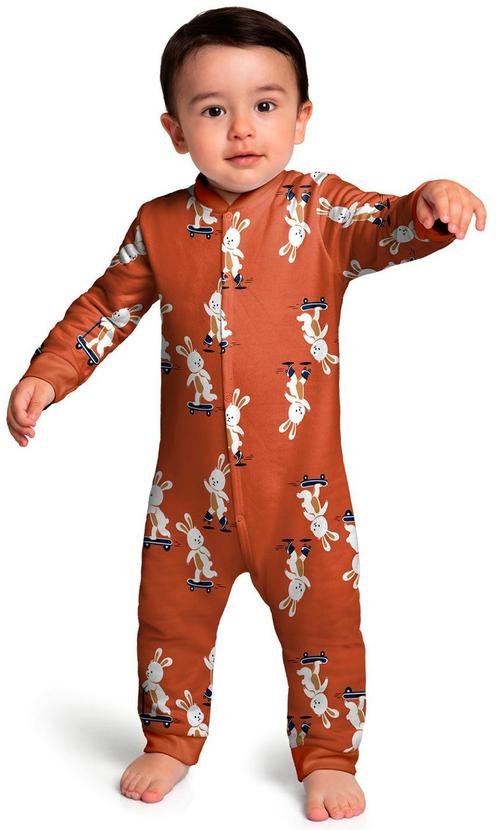 Imagem principal Pijama Infantil Menino Coelhinho Laranja Kyly Kyly