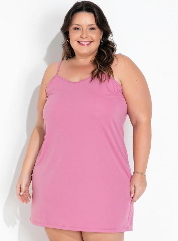 Imagem principal Camisola Plus Size Rose de Alças Marguerite Marguerite