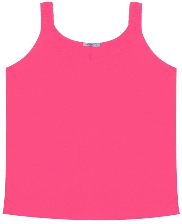 Imagem principal Blusa de Alça Plus Size Rosa Secret Glam Secret Glam