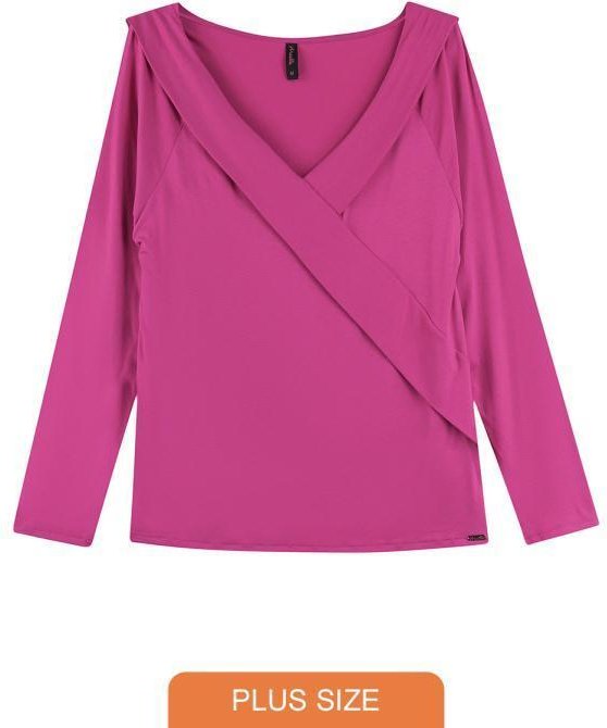 Imagem principal Blusa Feminina Adulto Rosa Maelle Maelle