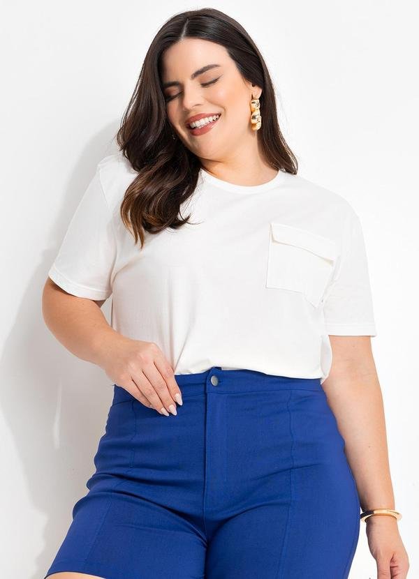 Imagem principal Blusa Bege em Malha de Algodão Marguerite Marguerite