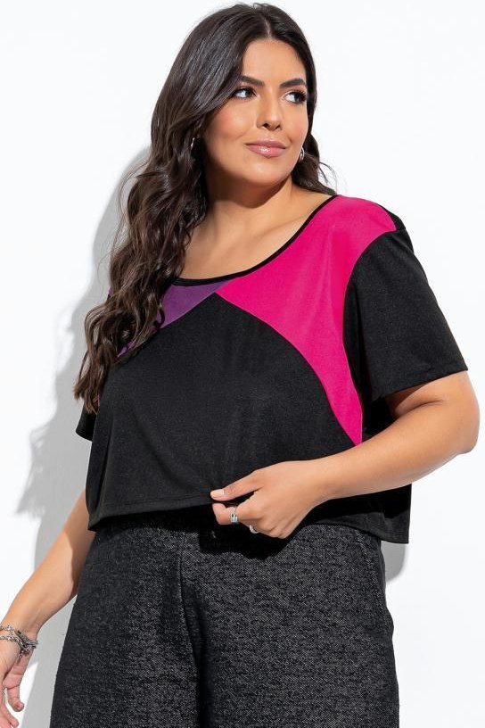 Imagem principal Blusa Preto com Recortes Marguerite Marguerite