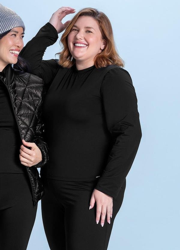 Imagem principal Blusa Feminina Térmica Preto Marialícia Marialícia