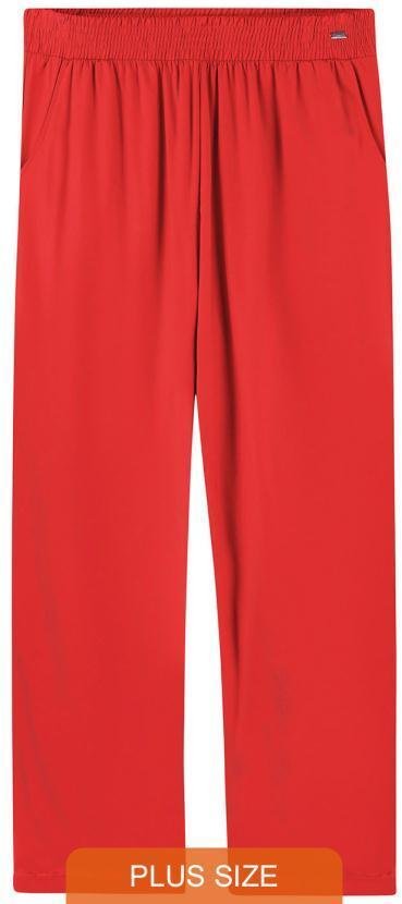 Imagem principal Calça em Tecido com Bolsos Vermelho Maelle Maelle