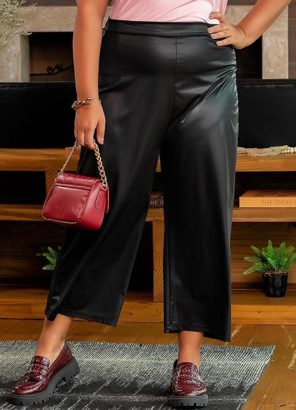 Imagem principal Calça Preta em Malha Cirrê Marguerite Marguerite