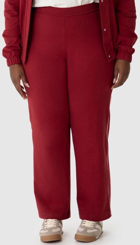 Imagem principal Calça Reta em Moletom Plus Vermelho Malwee Malwee