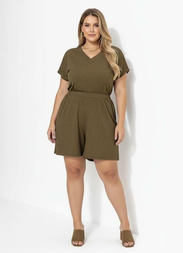 Imagem principal Conjunto Verde em Canelado Marguerite Marguerite