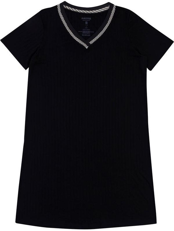 Imagem principal Vestido Curto Canelado PlusPreto Malwee Malwee