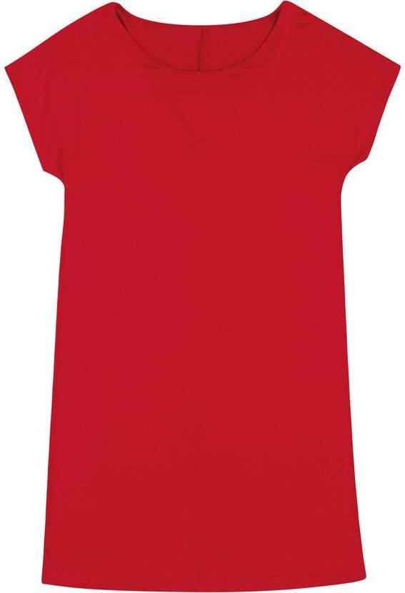 Vestido Curto em Malha PlusVermelho