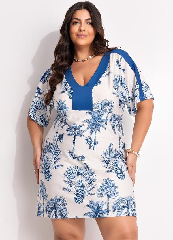 Imagem principal Vestido Natureza Azul em Malha Fria Marguerite Marguerite