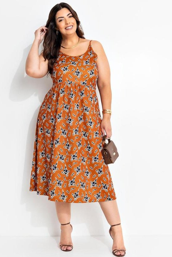 Imagem principal Vestido Buquê de Flores em Jersey Acetinado Marguerite Marguerite