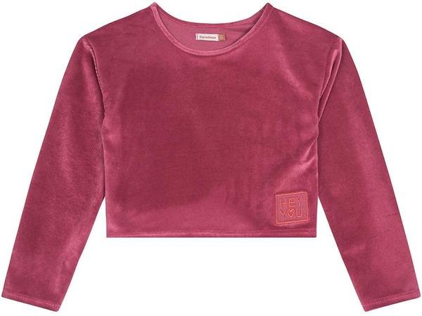 Imagem principal Blusa Cropped em Cotelê Menina Rosa Carinhoso Carinhoso