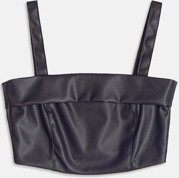 Imagem principal Cropped Fake Leather Preto I Am I Am