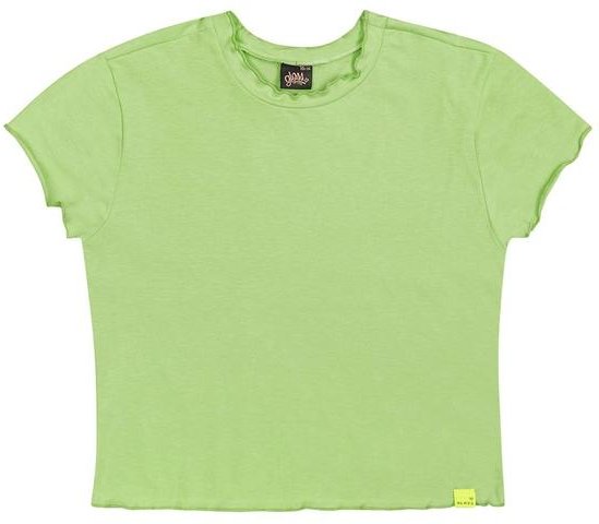 Imagem principal Blusa Baby Look em Cotton Juvenil Verde Gloss Gloss