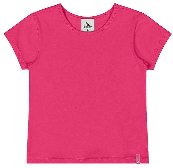 Imagem principal Blusa Básica Cotton Menina Rosa Quimby Quimby