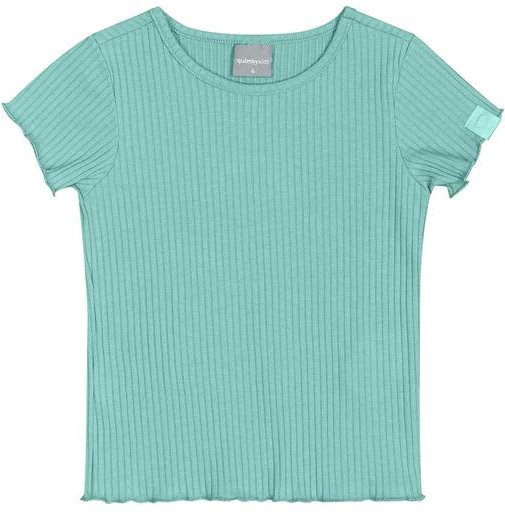Imagem principal Blusa Básica em Ribana para Menina Verde Quimby Quimby
