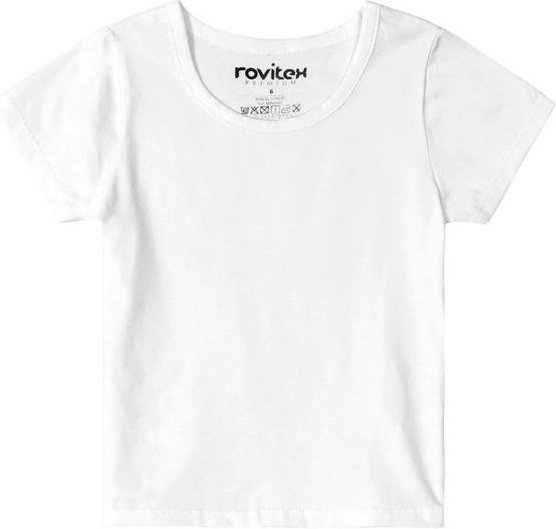 Imagem principal Blusa Básicos Feminino Branco Rovi Kids Rovi Kids