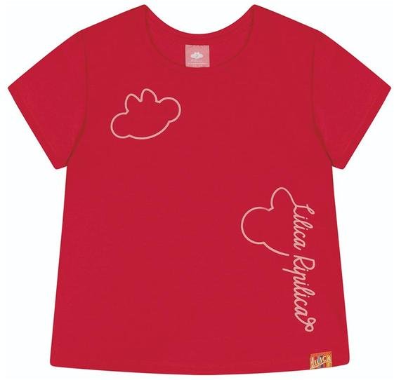 Imagem principal Blusa Bebê Menina Lilica Ripilica Vermelho Lilica Ripilica