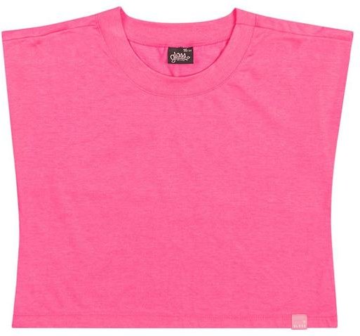 Imagem principal Blusa Box Básica em Meia Malha Juvenil Rosa Gloss Gloss