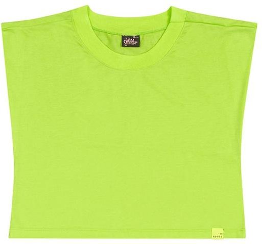 Imagem principal Blusa Box Básica em Meia Malha Juvenil Verde Gloss Gloss
