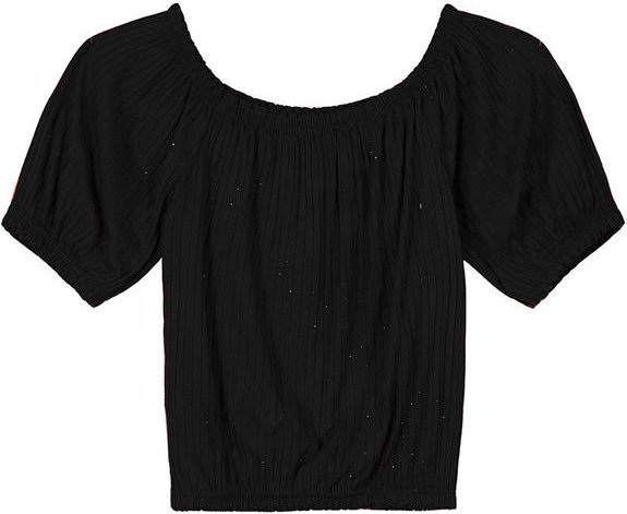 Imagem principal Blusa Ciganinha Infantil Preto Rovi Kids Rovi Kids