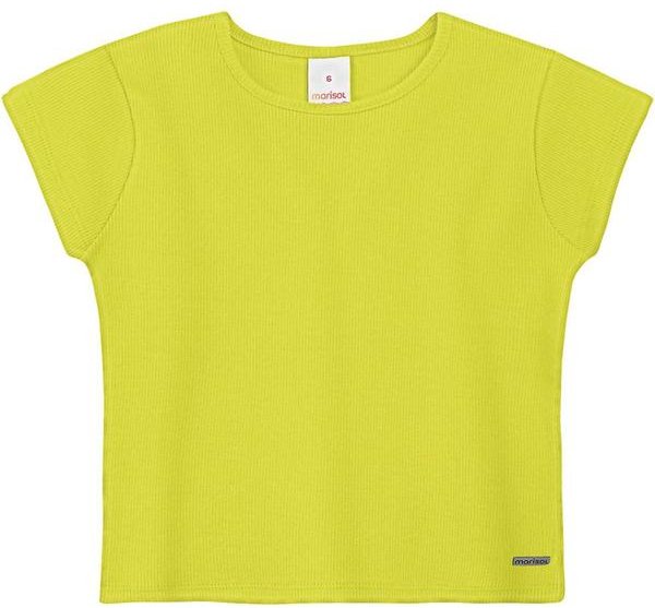 Blusa com Aroma Manga Curta Verde