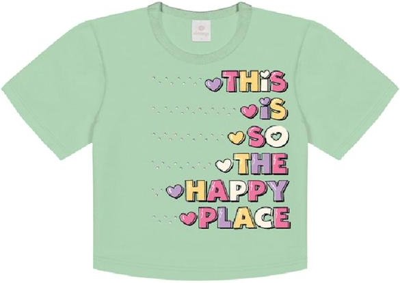 Imagem principal Blusa com Strass Verde Menta Abrange Abrange