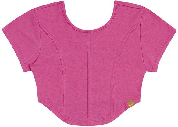 Imagem principal Blusa Corset em Molecotton Juvenil Rosa Gloss Gloss