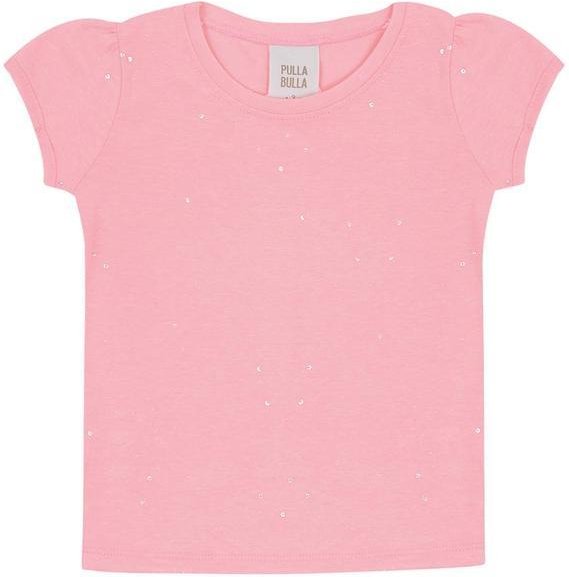 Imagem principal Blusa Cotton Leve com Gliter e Paetê Rosa Pulla Bulla Pulla Bulla