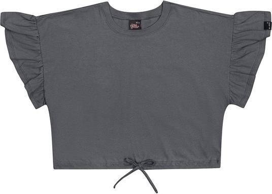 Imagem principal Blusa Cropped em Meia Malha Juvenil Laranja Gloss Gloss