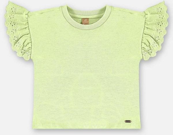Imagem principal Blusa Infantil Algodão com Babado Verde Up Baby Up Baby