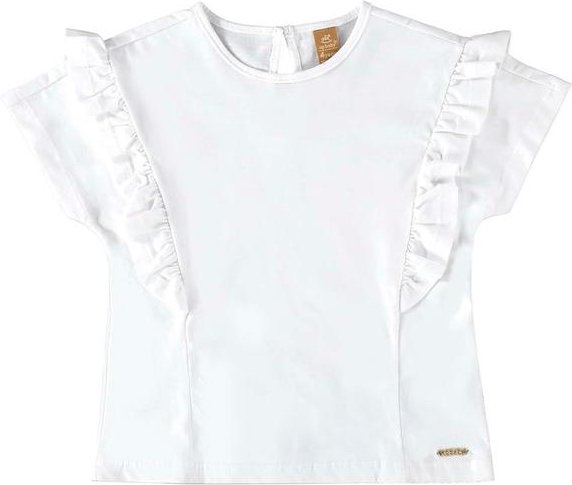 Imagem principal Blusa Infantil Básica em Meia Malha Branco Up Baby Up Baby