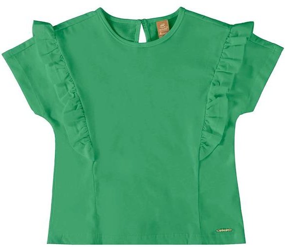 Imagem principal Blusa Infantil Básica em Meia Malha Verde Up Baby Up Baby