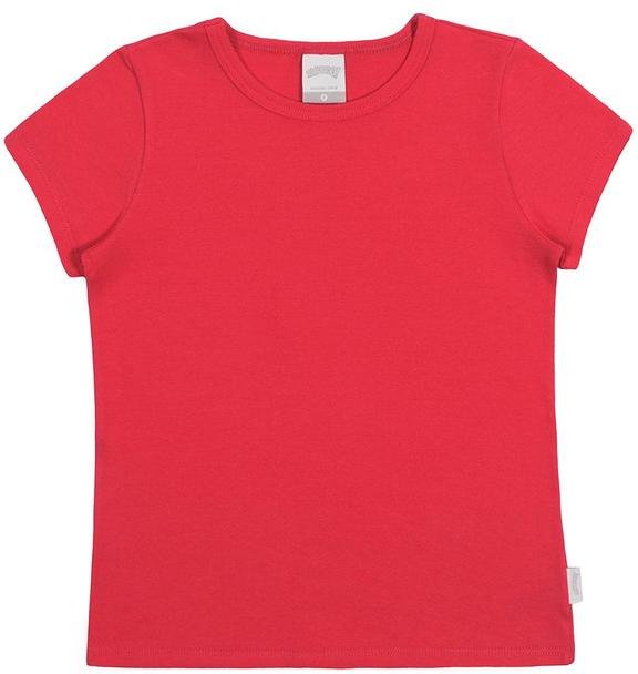 Blusa Infantil em Malha Cotton Básica Laranja