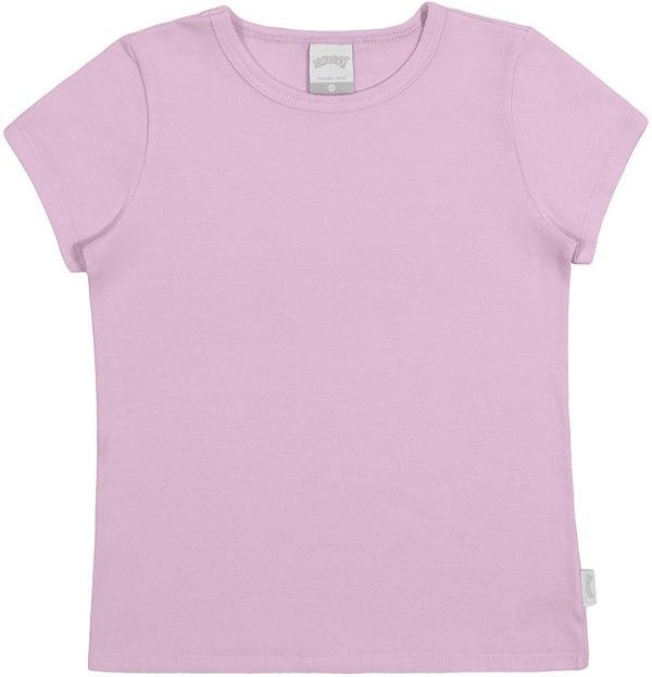 Blusa Infantil em Malha Cotton Básica Rosa