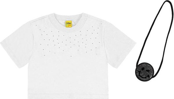 Imagem principal Blusa Infantil em Meia Malha Branco Rovi Kids Rovi Kids