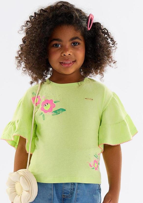 Imagem principal Blusa Infantil em Meia Malha Verde Up Baby Up Baby