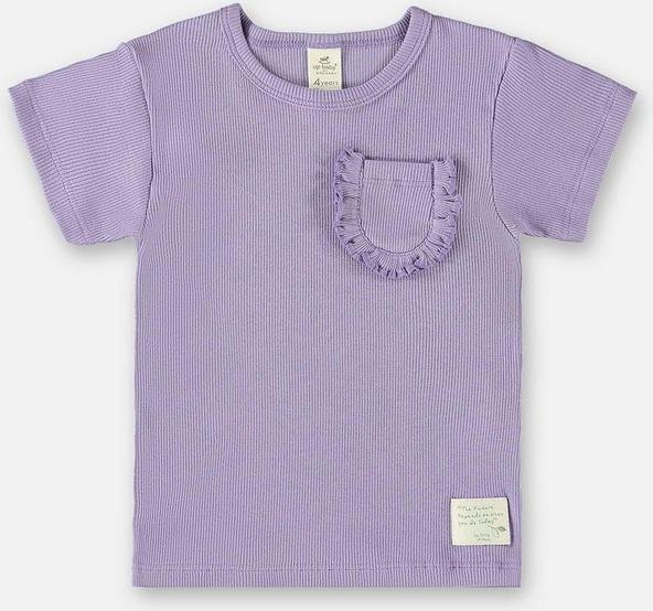 Imagem principal Blusa Infantil em Ribana Canelada Roxo Up Baby Up Baby