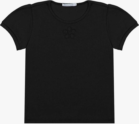 Imagem principal Blusa Infantil em Ribana Preto Trick Nick Trick Nick