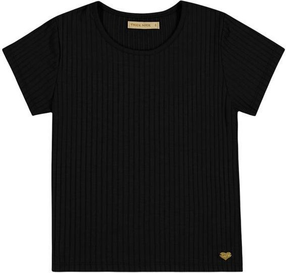 Imagem principal Blusa Infantil Menina Básica Preto Trick Nick Trick Nick