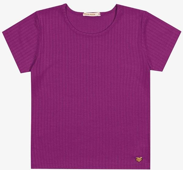 Imagem principal Blusa Infantil Menina Canelada Roxo Trick Nick Trick Nick