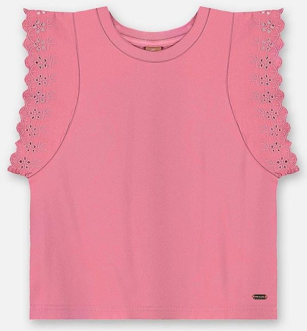 Imagem principal Blusa Infantil Finina Algodão Rosa Up Baby Up Baby
