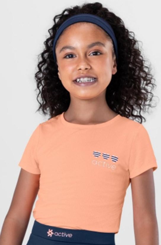Imagem principal Blusa Infantil Menina Active Rosa Brandili Brandili