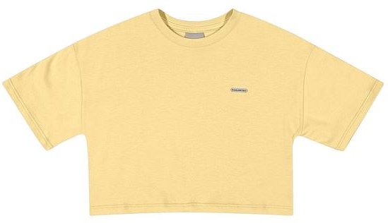Imagem principal Blusa Infantil Menina Básica e Colorittá Amarela Colorittá