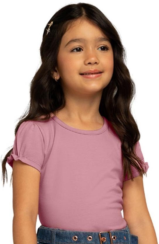 Imagem principal Blusa Infantil Menina Básica Rosa Milon Milon