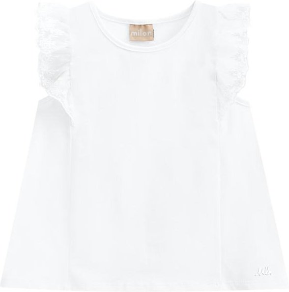 Blusa Infantil Menina Branco